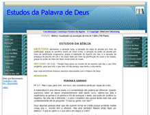 Tablet Screenshot of estudodabiblia.com.br